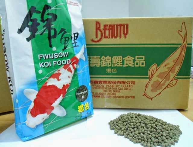 Fwusow-Koi-Food- mau sac tang nhanh cho ca koi
