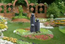 Sân vườn hợp phong thủy mang may mắn vào nhà