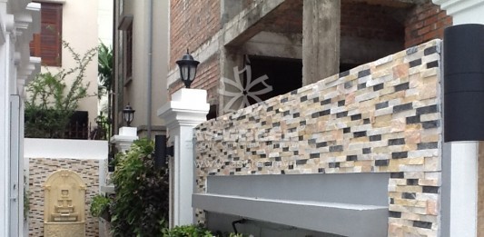 Thi công cảnh quan sân vườn tại khu đô thị Việt Hưng