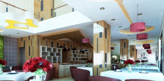 Thi công quán cafe nhà hàng Sơn Tây