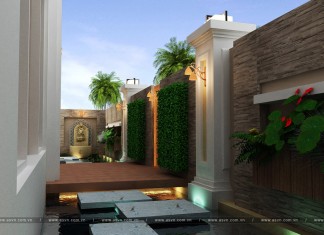 Thiết kế thi công hồ koi, cảnh quan sân vườn – Mr Quang