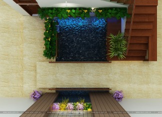 Thiết kế hồ cá koi, tiểu cảnh trong nhà – Mr Trường, Hà Nội