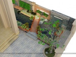 Thiết kế thi công hồ Koi, cảnh quan biệt thự – Mr Cử