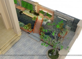 Thiết kế thi công hồ Koi, cảnh quan biệt thự – Mr Cử