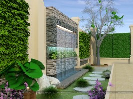 Thiết kế cảnh quan sân vườn, hồ Koi – Mr Minh, Linh Đàm