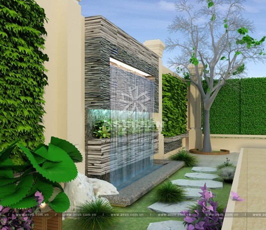 Thiết kế cảnh quan sân vườn, hồ Koi – Mr Minh, Linh Đàm