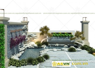 Thiết kế hồ cá Koi, Phố Nối A, Hưng Yên