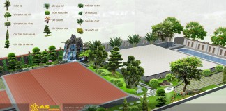 Thiết kế & thi công cảnh quan sân vườn 380m2 – TP, Hải Dương