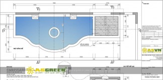 Thiết kế và thi công hồ cá Koi 32m3, Anh Sơn, TP. Bắc Ninh