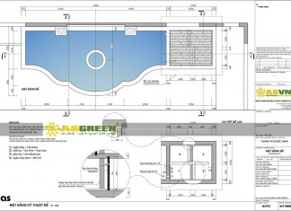 Thiết kế và thi công hồ cá Koi 32m3, Anh Sơn, TP. Bắc Ninh
