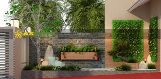 Thiết kế hồ cá koi, vườn đứng – Anh Vinh, Tây Hồ, Hà Nội